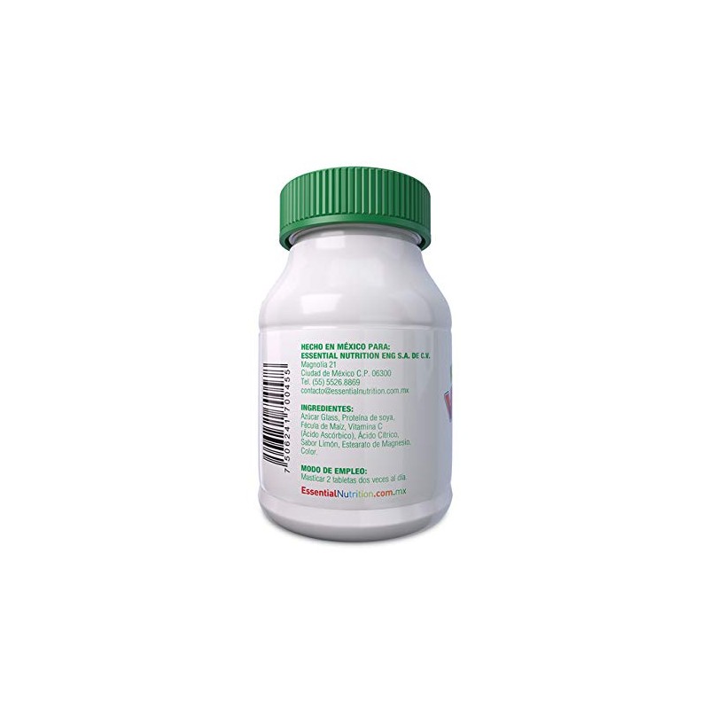 Essential Nutrition Vitamina C Kids 120 Tabletas Masticables de 300