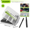 TLEEP 11Pcs 1/4" Allen Wrench Drill Bit Set 5/16"-5/64", 100MM