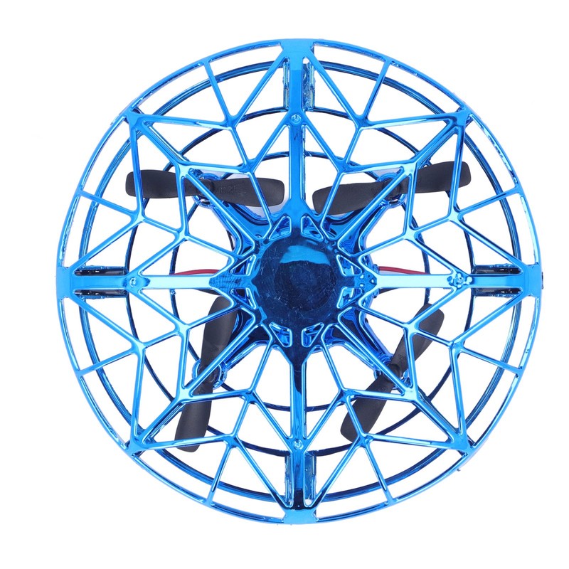 Hand Controlled Flying Drone Children Flying Toy Blue Hand Drone
