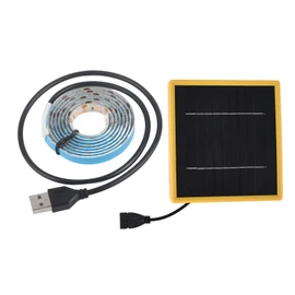 Solar Plant Grow Light Strip Solar Power Full Spectrum 5W LED High Luminous Flux Solar LED Grow Light Strips for Plant 1 Meter / 1.1yd