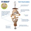 Pervue Pet Products Naturals Forage & Engage Duchess Bird Toy