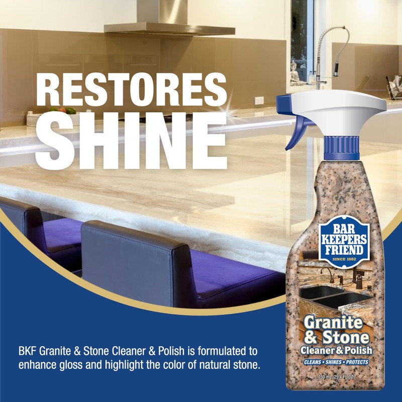 Bar Keepers Friend Stone & Granite Cleaner and Polish (25.4