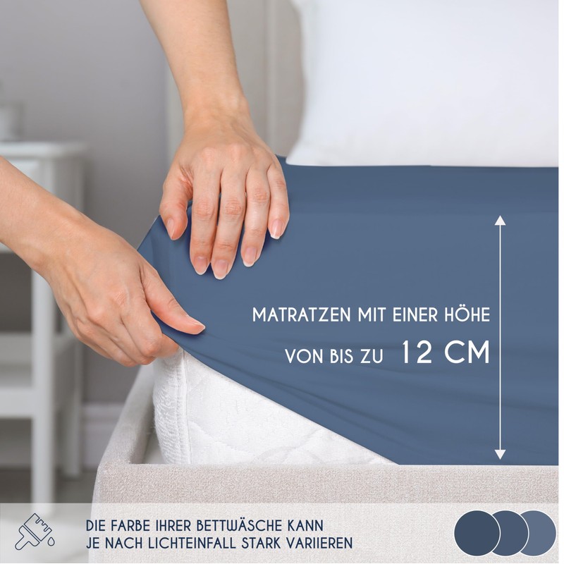 Dreamzie Elasticated Cotton Fitted Sheet