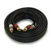 My Cable Mart 25ft 2 Wire RCA Premium Component Audio