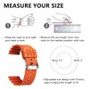 Narako Silicone Curved Line Watch Bands 20mm 22mm Quick Release