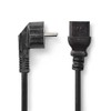 Nedis Power Cable - Earthing Contact Plug - IEC-320-C19 -