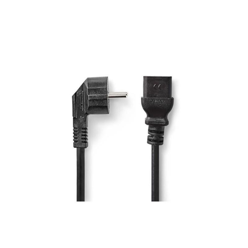Nedis Power Cable - Earthing Contact Plug - IEC-320-C19 -