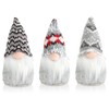 com-four® 6 x Premium Christmas Gnome 15 cm - Christmas
