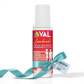 Val Lombardi Magnesio Roll Transdérmico Parabenos 3oz