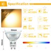 DUMILOO GU10 LED Bulb, 50 Watt Halogen Equivalent, 2700K Soft