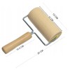 Wooden World - Wooden Rolling pin with Handle - 12