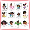 12 Pcs Black Girl Iron on Patches T Shirt Iron