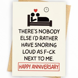 Happy Anniversary Card & Gifts for Women, Men, Husband, Wife, Him, Her, Boyfriend, Girlfriend, Couple | Valentine Day Gifts & Card | Wedding