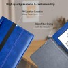 Premium Vegan Leather Case for Nook GlowLight 3 eReader, Book
