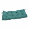 Pillow Perfect Remi Solid Indoor/Outdoor Wicker Patio Sofa/Swing Cushion Tufted,