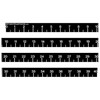 Measuring Ruler Sticker White Better Version Graphics, Skins & Stickers Self Adhesive Measuring Ruler Tape 40 inch Boat Fish Fishing Decal