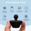 TubShroom Ultra Revolutionary Bath Tub Drain Protector Hair Catcher/Strainer/Snare, Stainless