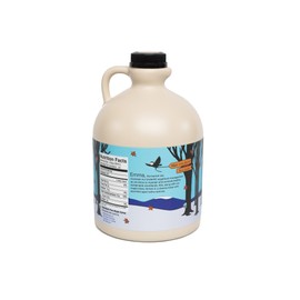 Vermont Maple Syrup Grade A Dark Robust (Former Grade B) - 1/2 Gallon 64 oz - Barred Woods Maple