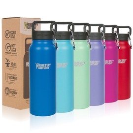 Healthy Human 32oz Insulated Stainless Steel Water Bottle Stein Cold 24 Hours/Hot 12 Hours - Bahama