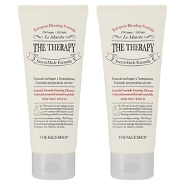 The Face Shop The Therapy Essential Formula Cleansing Foam, 150ml, 2 pieces / 더페이스샵 더테라피 에센셜 포뮬러 클렌징 폼, 150ml, 2개