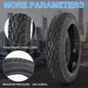 14X2.50 E-Bike Tubeless Tire with Self-Sealing Puncture Protection 6PR 1PAC