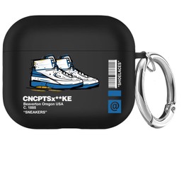 AirPods 3 Case, Compatible with AirPods 3rd Generation, Sneakers, TPU Case, Full Protective Case, Air Pods 3 Cover, Lightweight, Small, Cute, Shoes, Shockproof, Dustproof, Lost Prevention, Includes