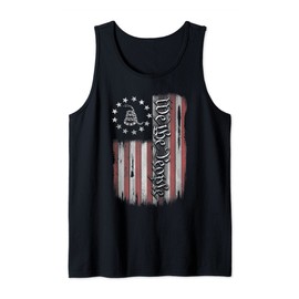 Betsy Ross Gadsden We The People Flag T-shirt Tank Top