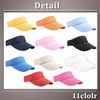 One Limitation CP150 Visor, Brim Length, Plain, Stylish, Simple, Cap,