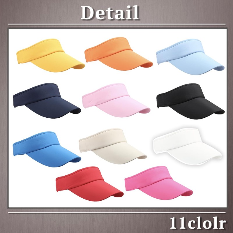 One Limitation CP150 Visor, Brim Length, Plain, Stylish, Simple, Cap,
