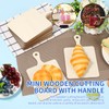 Wood Mini Cutting Board Kit Solid Smooth Unfinished Wood Craft