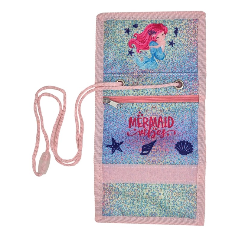 Theonoi Great gift idea horses / children's wallet/purse/wallet, mermaid, comic