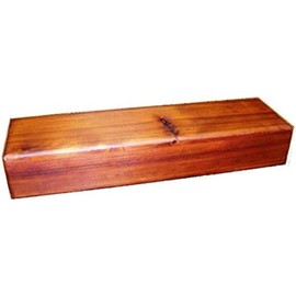 Native American Cedar Feather Box (Church Box) Handcrafted in Oregon, USA (No Latch, No Lining, 20 x 8 x 3)