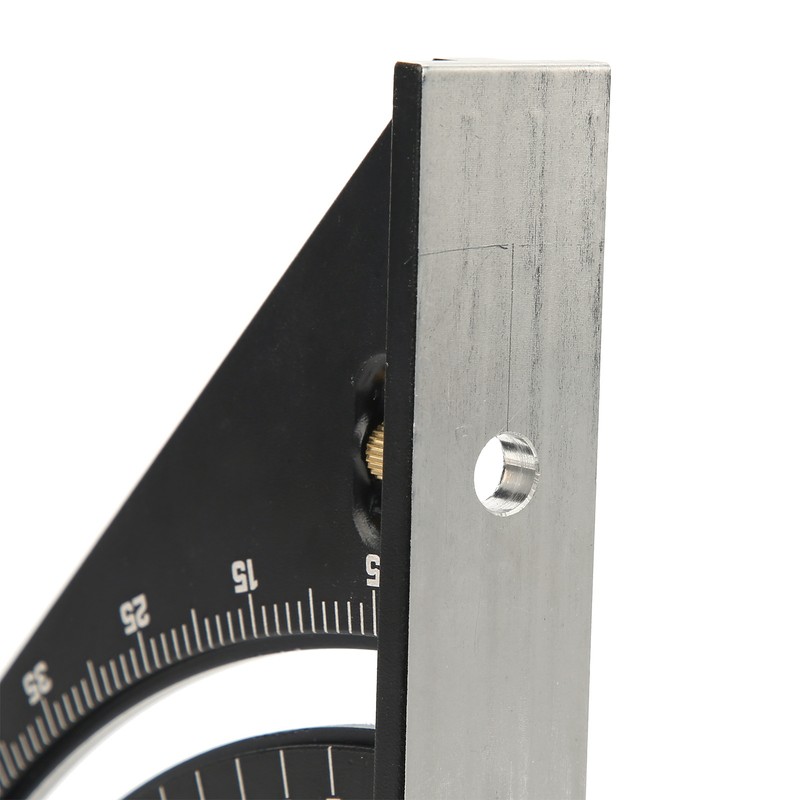 Triangle Angle Ruler Woodworking Folding Aluminum Alloy Measuring Tools 0