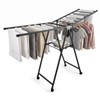 AssHMKIT Clothes Rack, 2-Tier Drying Hanger, for 20 Pieces+, Foldable
