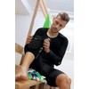 Erima Unisex's Elbow Protectors Black/Green, X-Large