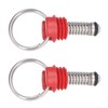 2Pcs Keg Pressure Relief Valve Ball Lock Lid Cornelius Style