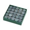 PolyMath 50pcs Billiard Pool Cue Tips, 9/10/11/12/13mm Pool Stick Tips