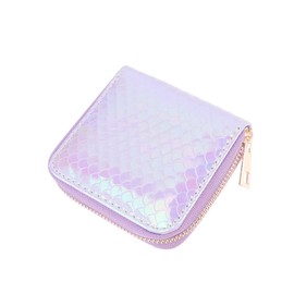 Coin Purse Mermaid Coin Bag Iridescent Change Purse Credit Card Holder for Girls