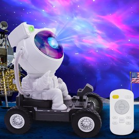 Astronaut Space Buddy Projector, 360° Star Projector Galaxy Nebula Projector Light Sky LED Night Light Space Projector Starlight Spaceman Projector Lamp Gift for Kids Adults Bedroom Ceiling Room Decor