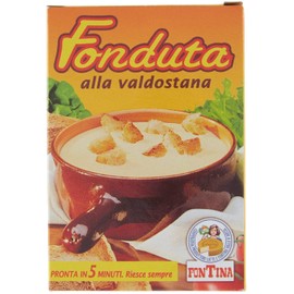 Fonduta alla Valdostana con fontina DOP lattina da 400g prodotto tipico Valle d'Aosta