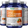 NusaPure Papaya Papain Enzyme Complex 240,000 PU - 200 Veggie
