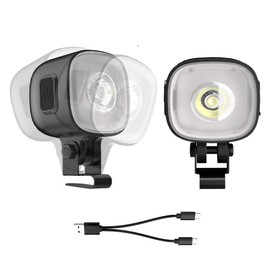 COSOOS Original 2 Rechargeable Headlights for Shoe Charms, Flashlight Attachment for Shoe Light Kids Boy Girl Men Women Sandal, Clip on Clog Headlamp Shoe Accessory Decoration Charm for Shoe