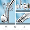 yufana Handheld Shower Bracket Wall Mounted, Adjustable Handheld Shower Head