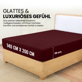 Utopia Bedding Brushed Microfibre Deep Fitted Sheet