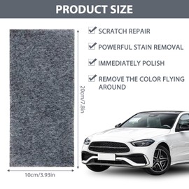 Cinsersr 6 Stück Nano Sparkle Tuch Auto Kratzer Original Nano Sparkle Tuch Nanosparkle Tuch geeignet für die Reparatur Kleinerer Kratzer Im Lack Lackpflege Autoreinigung.