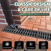 Cast Iron Drain Grate, 9 * 9in Outdoor Drain Cover,