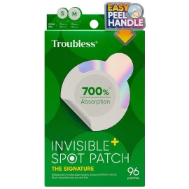 Parche invisible para manchas de granos sin problemas - 96 parches ultrafinos para acné - fácil pelar