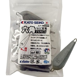 Hexagonal Weight, No. 30, Hexagonal Type-S, Oda Prototype, Lead, Made in Japan [KATO SEIKO]