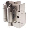 DecoBasics 1/2" Overlay Full Wrap Cabinet Hinges for Kitchen (25