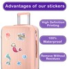 BIGZORO Pack 50 PCS Mermaid Stickers Waterproof Vinyl Decals Cute
